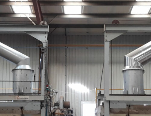 Waste heat recovery from kilns on dryers