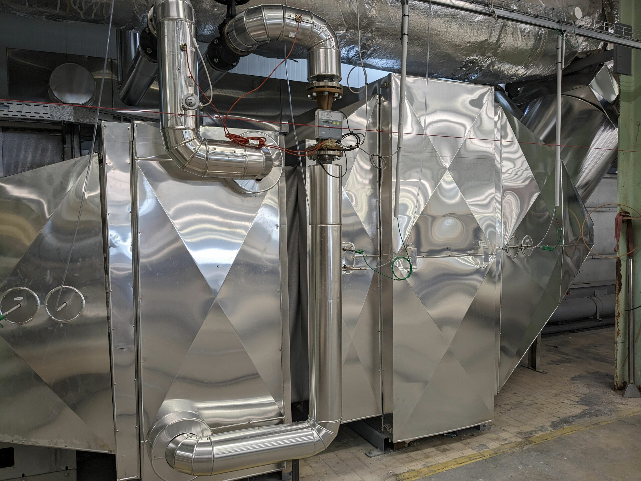 heat exchanger installed at the Villeroy & Boch site to decarbonize the plant's dryers