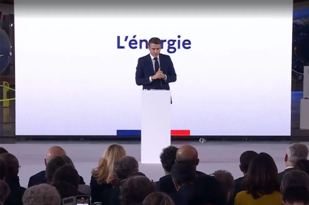 Emmanuel Macron en visite à Toulouse pour le bilan à 2 ans de France 2030
